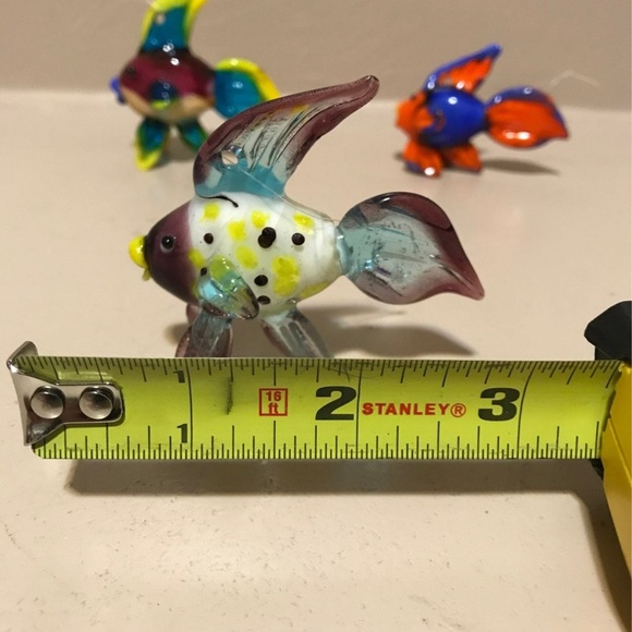 Lot of hand blown glass Beta Fishes - Picture 10 of 10